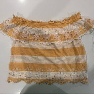 American Eagle Off The Shoulder Top Size Small